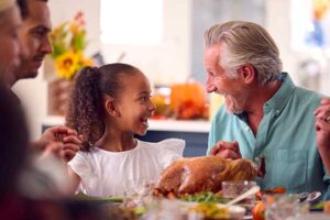 Resource Parent Celebrating Holidays with Foster Child